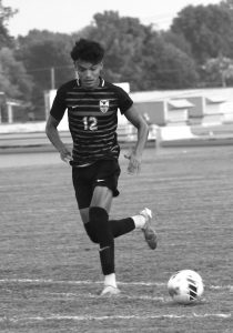 MHS senior Erick Salmeron had a hat trick in the Owls’ 5-4 win over Southern Boone. Hobby King/Democrat-News