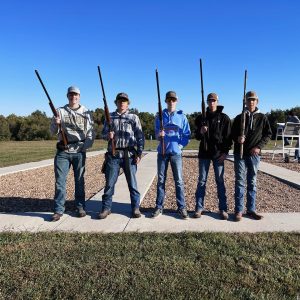 Members of the Marshall School District FFA participate in their first trap shoot event of the year on Saturday, Oct. 1. Contributed image