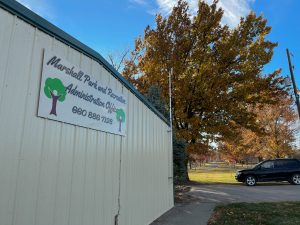 The Marshall Park Board held its monthly meeting on Wednesday, Nov. 2. Danielle Linton-Hatfield/Democrat-News