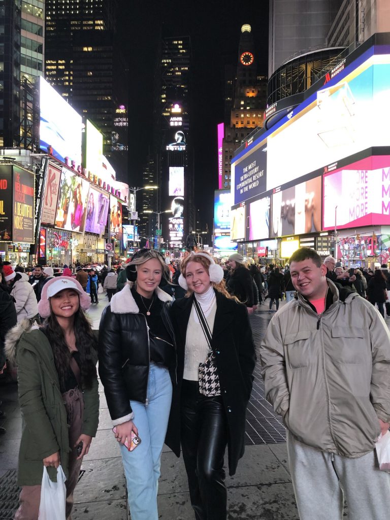 Pictured left to right: Jaedyn Borja, Bailey Kueker, Holly Huston and Gabriel Boatman. Contributed image