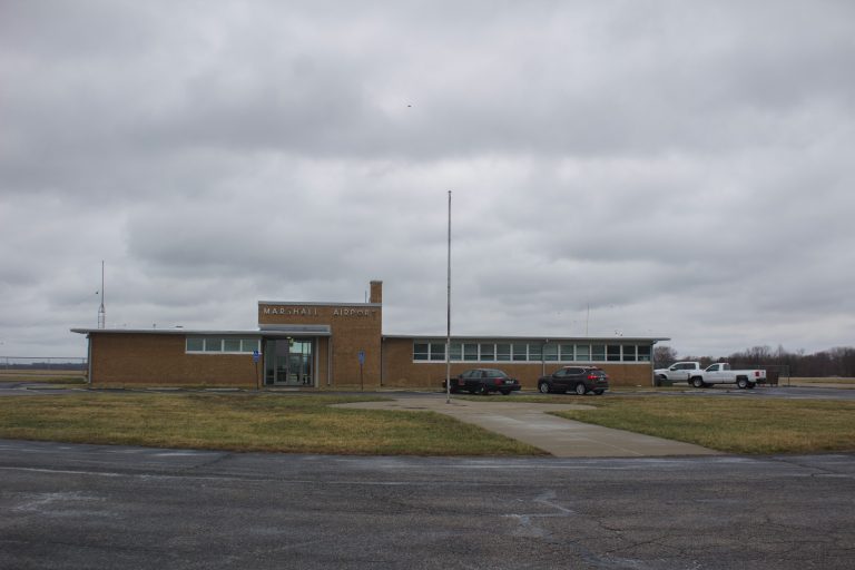The Marshall City Council received updates on Marshall Memorial Municipal Airport on Monday night, March 6. City Administrator JD Kehrman discussed future plans and potential operations of the facility. Danielle Linton-Hatfield/Democrat-News