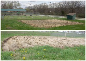 Marshall Parks and Recreation Specialist Travis Mortiz shared that the community garden project continues. The idea to create a community garden was proposed earlier this year in February. He informed the Marshall Park Board this month the garden has been plowed and is located south of the horse shoe pit. Danielle Linton-Hatfield/Democrat-News