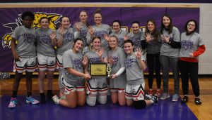 The Santa Fe Lady Chiefs aren’t just waving at their fans. They won their fifth straight Slater Wildcat Classic title with a 48-36 victory over the Glasgow Lady Yellowjackets Saturday. (Hobby King/Democrat-News)
