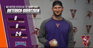 Dieterich Guertzgen. (Photo/Graphic courtesy of Missouri Valley College Athletics)