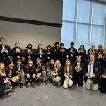 DECA members pictured include (front row, left to right): Eternity Lawson, Kaylen Alvarez, Ethan Russell, Gentrie Davis, Jackson Russell, Avery Evans, Bailey Kueker, Peyton Marshall, Cheyann Norman, Trevor Watkins, Michelle Lin, Holly Huston; (second row, left to right) Logan Zinn, Tyler Brooks, Kolten Gotmer, KiAsiah Harris, Allyson Astorga, Mareli Andrade-Gonzalez, Jaime Vasquez, Benjamin Martinez Bonilla, Brandon Gutierrez, Kimberly Duenas Fuentes, Vanesa Cortes, Mattie Weaver, Crystal Little, Mariela Hernandez, Xin Biao Lui, Sofie Messing and Tucker Dowell. Contributed image